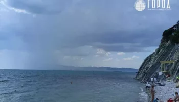 новости анапа, город, шторм, ураган, мчс, предупреждение, подъем уровня рек