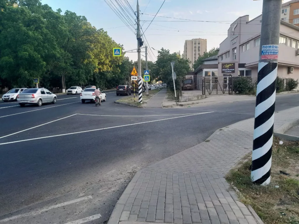 Странности при ремонте дорог в Анапе