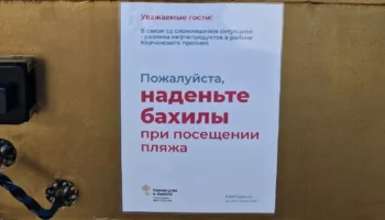 Бахилы на пляж