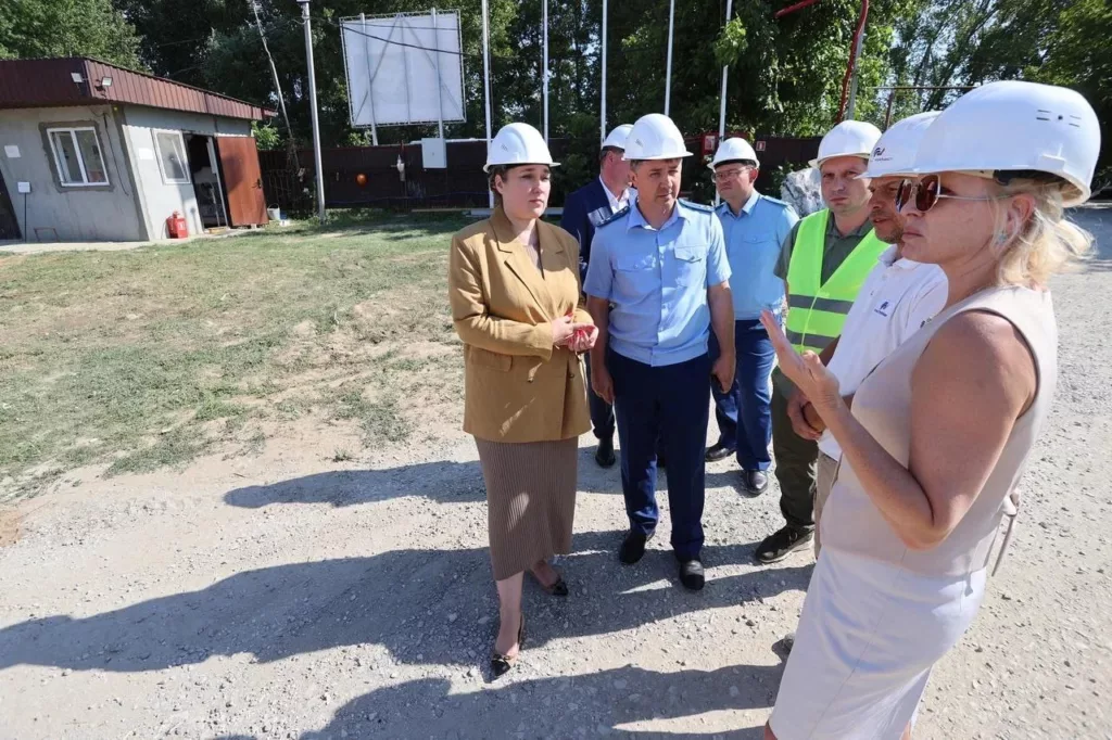 Врио мэра Анапы скрыла проблемы стройки школы в Цибанобалке и попиарилась на них