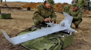 Российские военные с БПЛА