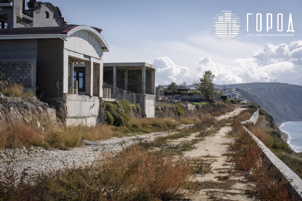 Строительство новой набережной в Анапе, октябрь 2025 года