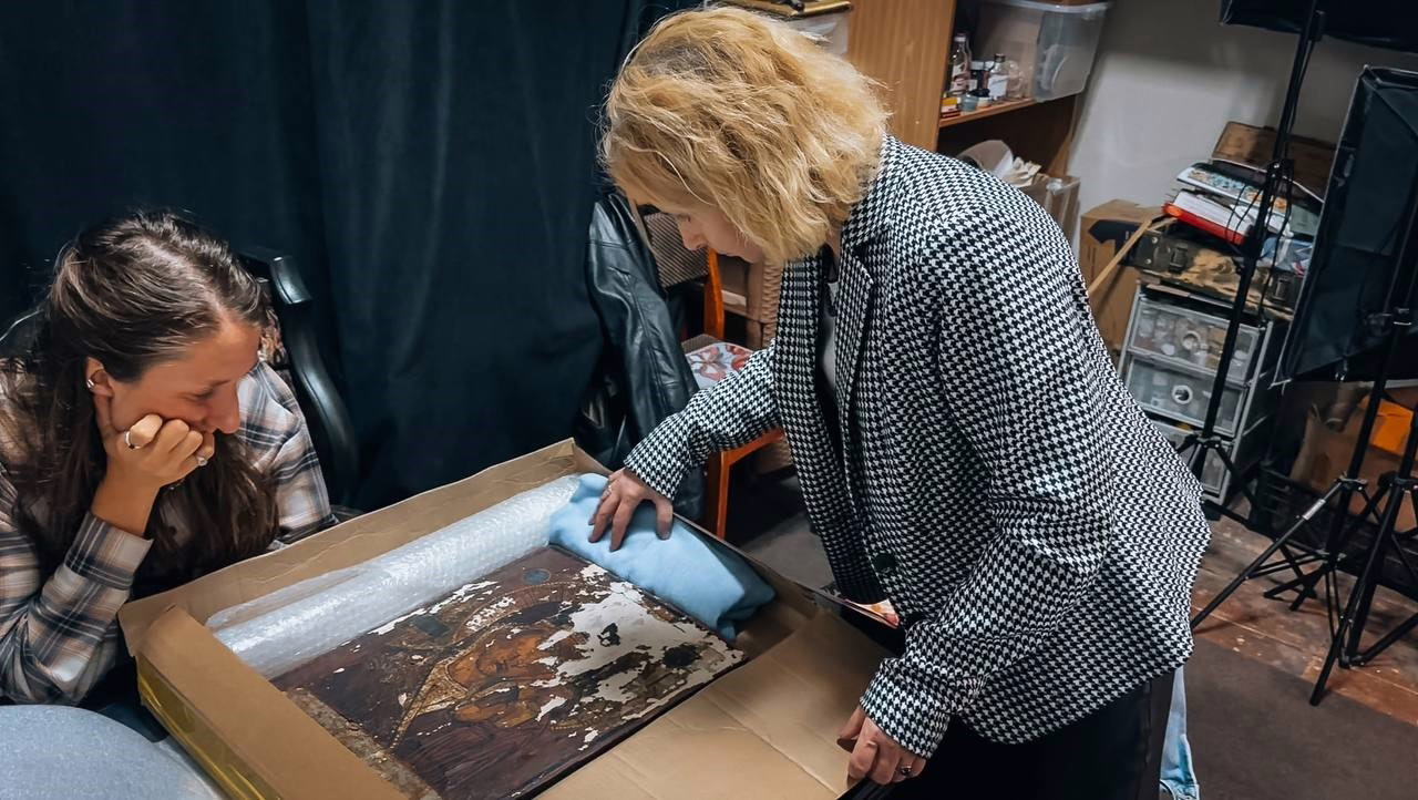 Найденная икона