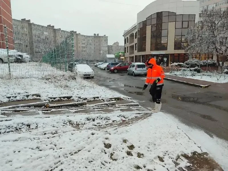 Снег в Анапе