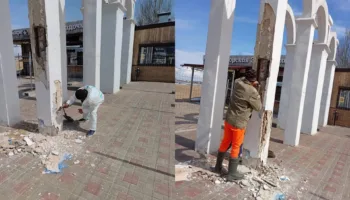 Ремонт арки