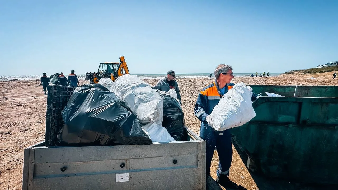 Уборка пляжей