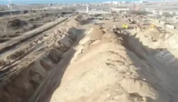 Полигон в районе хутора Воскресенский