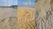 Песок на пляжах Анапы